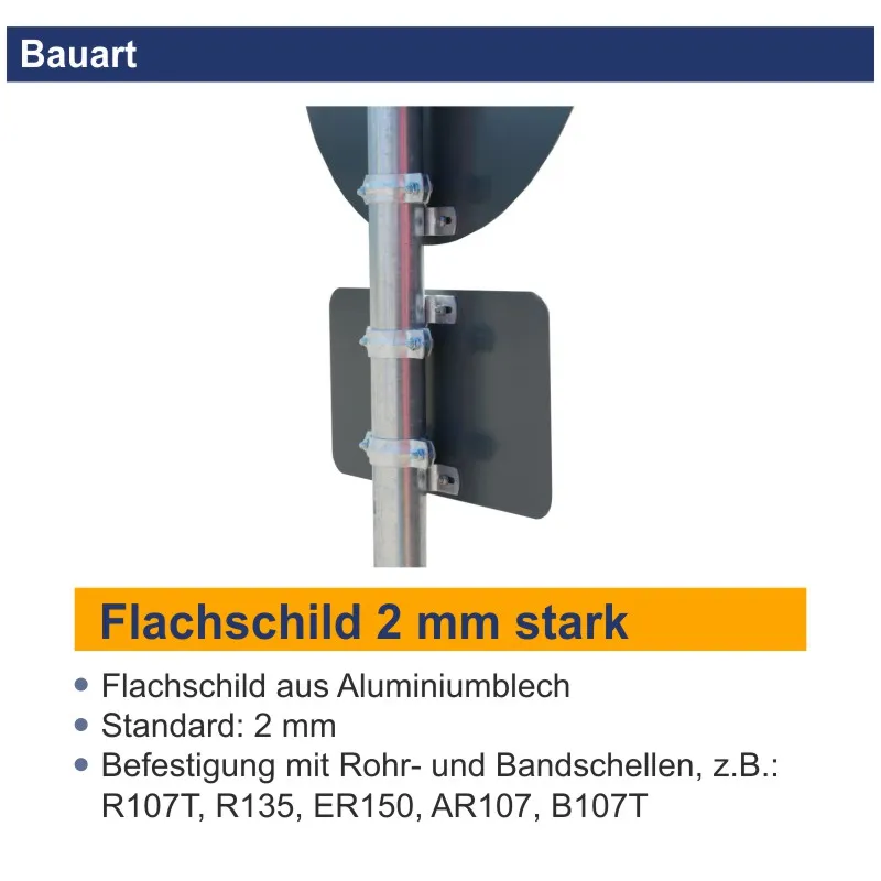 Hinweisschild Vorsicht Eichenprozessionsspinner mit Allergiegefahr und VZ 101 – Bild 2
