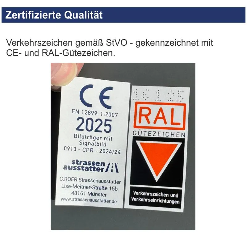 Verkehrszeichen 1001-31 auf … km – Bild 2